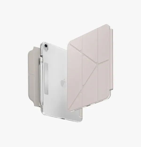 UNIQ CAMDEN CLICK WITH BUILT-IN PENCIL HOLDER CASE FOR IPAD (A16) | IVORY
